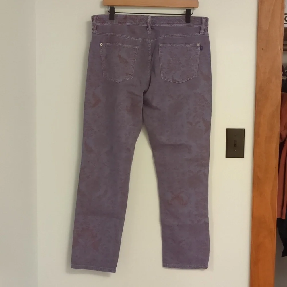 Pilcro Patterned Jeans - Picture 3 of 4